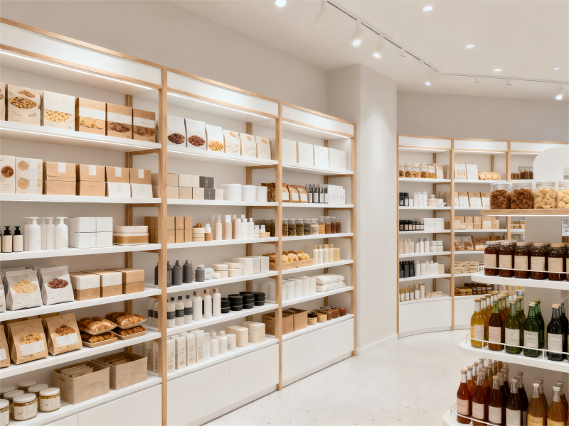 Aesthetic Appeal Meets Practicality: WZShelf Redefines Supermarket Shopping Experience