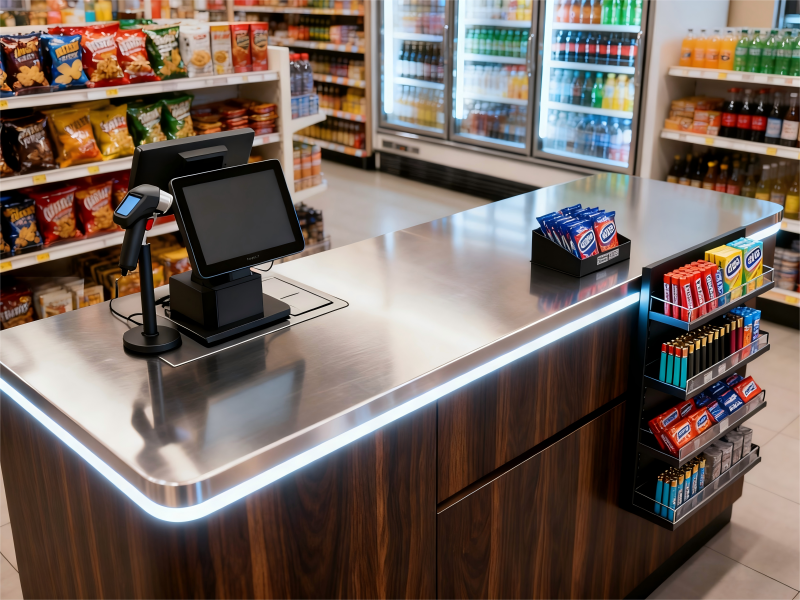 Enhance Store Image and Efficiency: Start with a High-Quality Checkout Counter