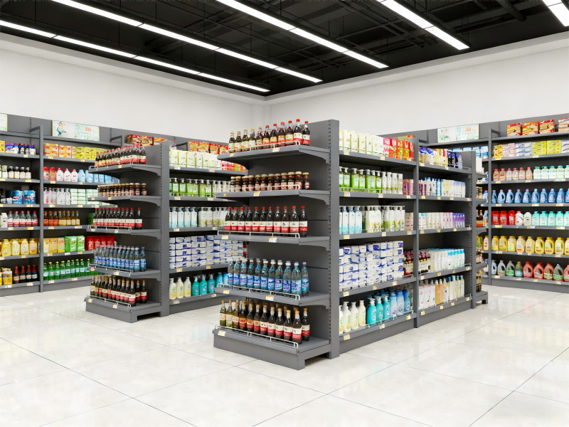 What Materials Are Used in Supermarket Shelving? Why Steel Shelving Has Become the Industry Standard