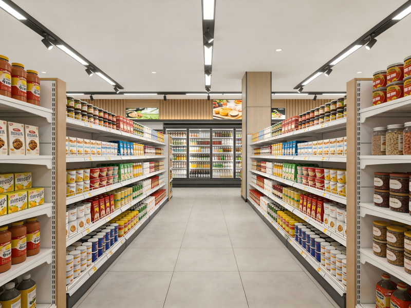 How Chain Supermarkets Choose High-Efficiency, Durable Supermarket Shelving Systems: Expert Insights from WZShelf