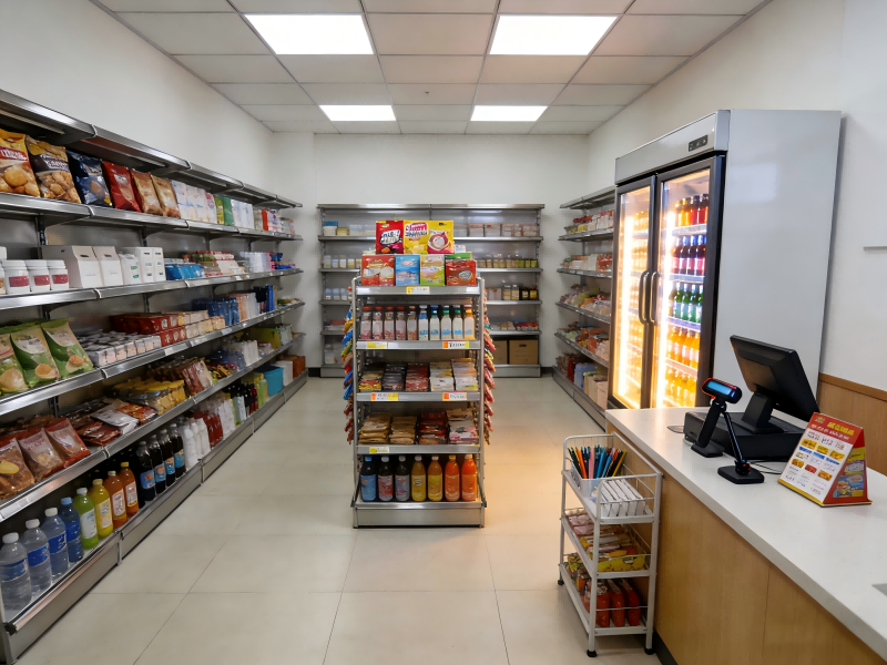 How Small Convenience Stores Select the Most Suitable Shelving Based on Store Size and Product Categories