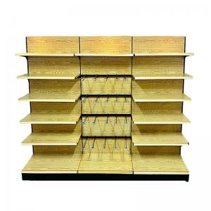 Anchen Style Wood Grain Display Rack