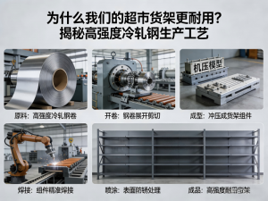 Why Are WZShelf Supermarket Shelves More Durable? The Science Behind High-Strength Cold-Rolled Steel Manufacturing